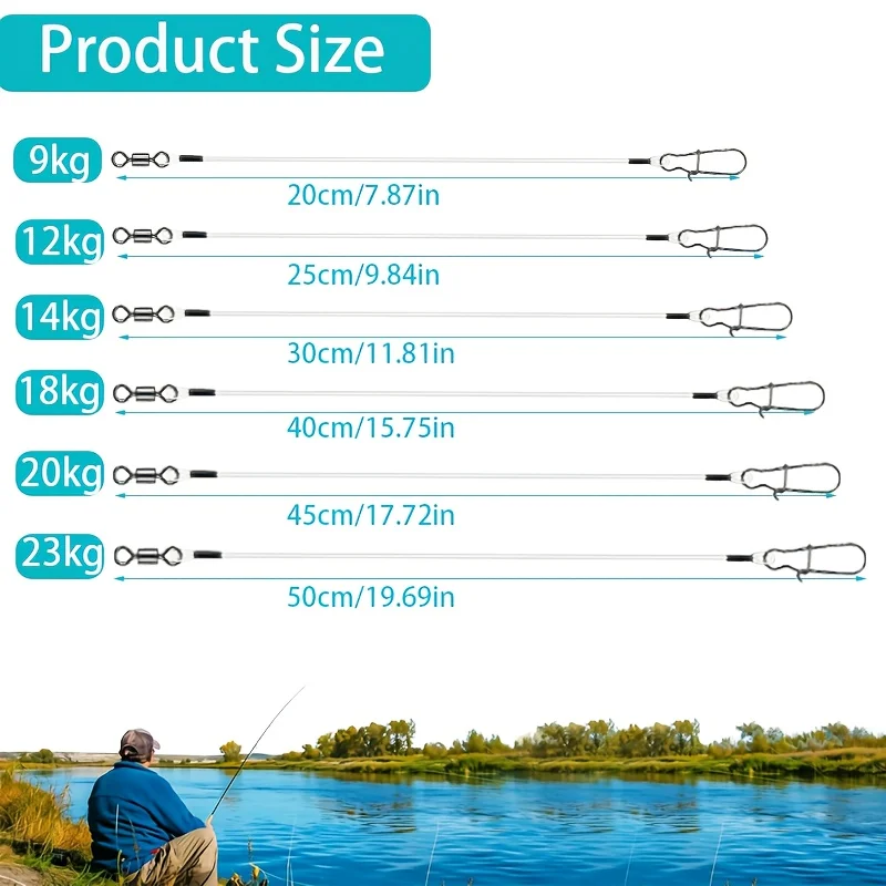 15 pezzi di filo in fluorocarb - Leader Line recensione e prezzo