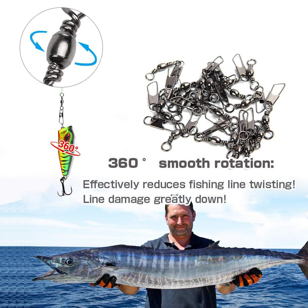 50 Pezzi Moschettoni Girevoli  - Freshwater Line recensione e prezzo