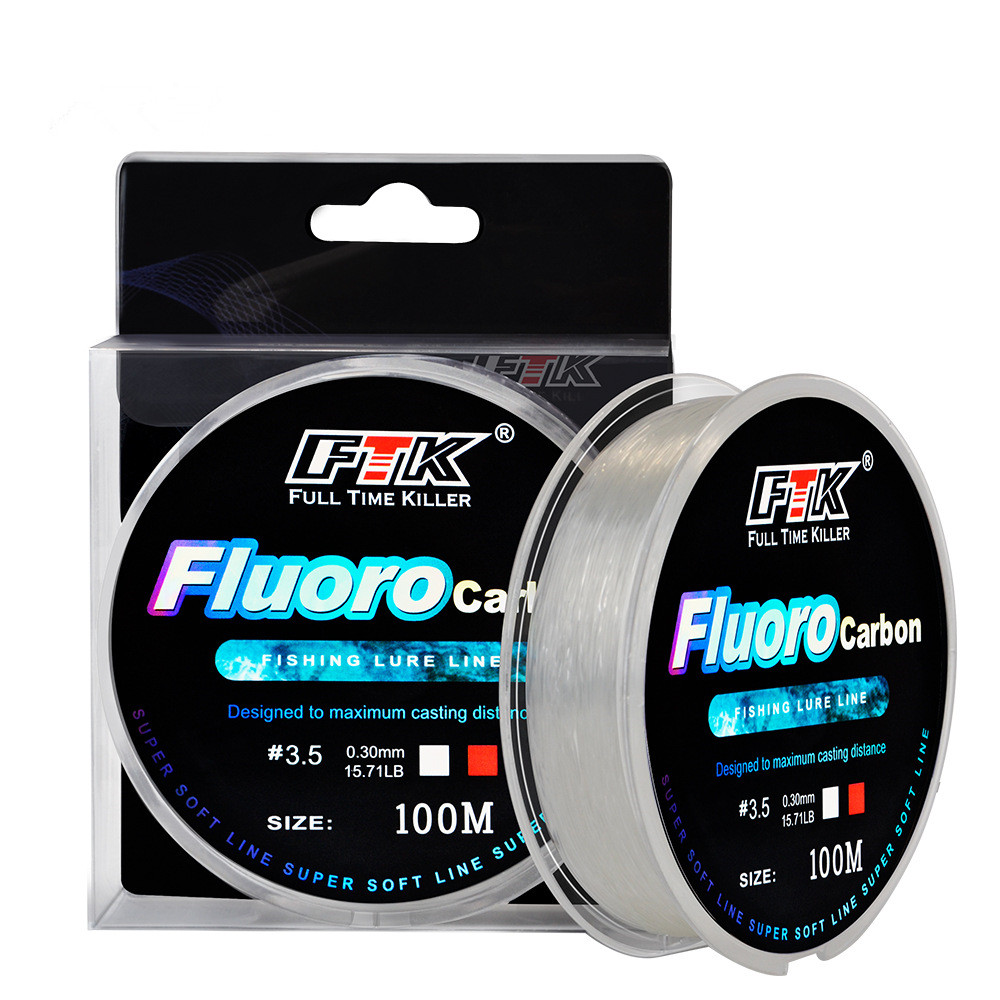 Lenza da pesca con esca in flu - Fluorocarbon Line recensione e prezzo