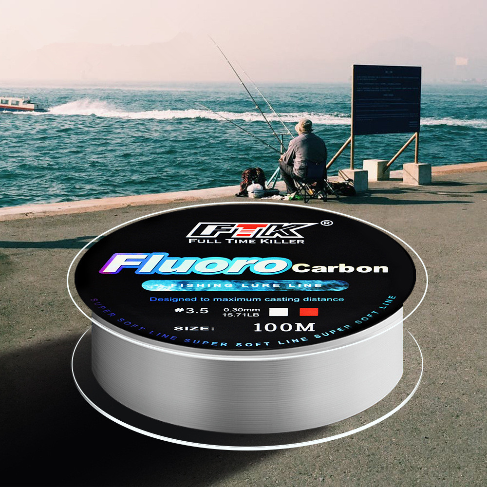 Lenza da pesca con esca in flu - Fluorocarbon Line recensione e prezzo