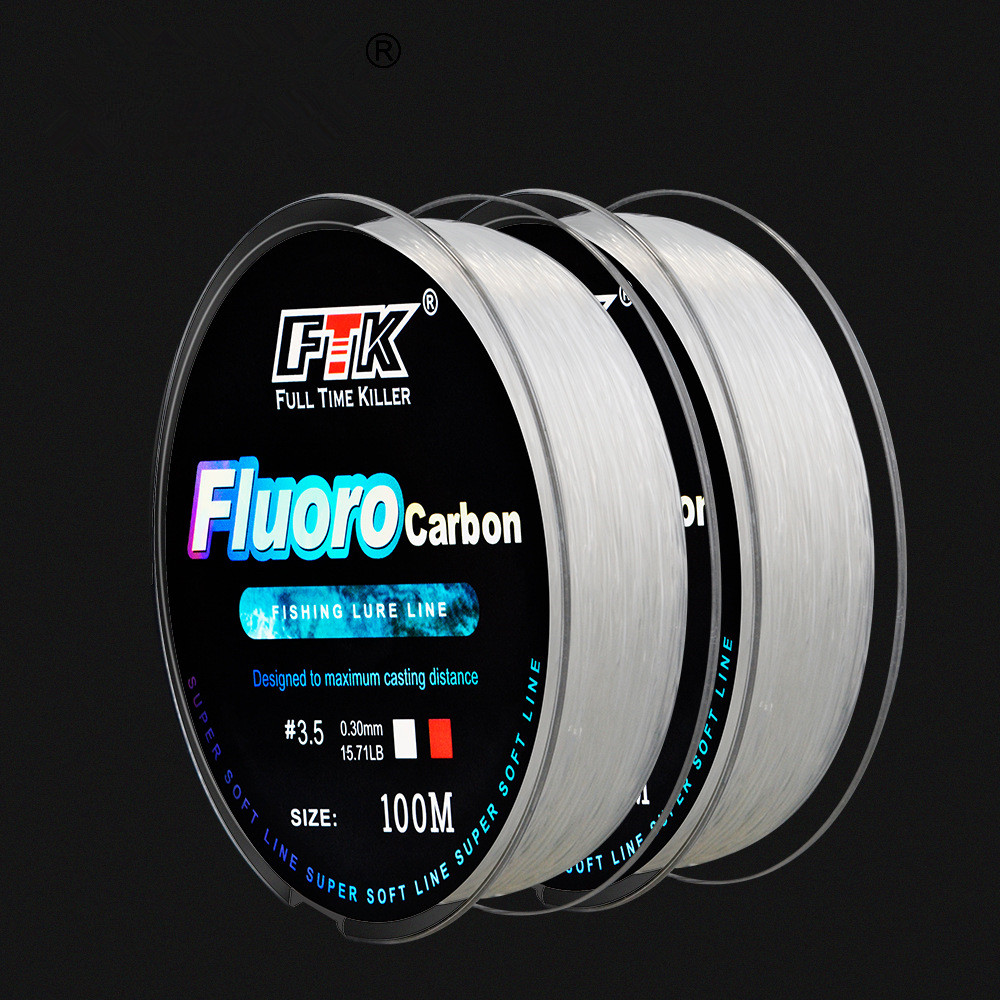 Lenza da pesca con esca in flu - Fluorocarbon Line recensione e prezzo