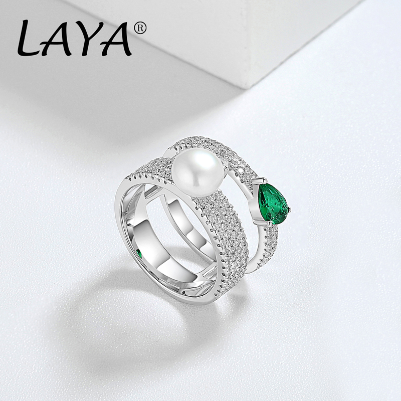 Anello Nano verde perla d'acqu - Freshwater Line recensione e prezzo
